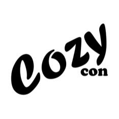 The CozyCon logo in black.